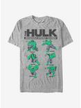 Marvel Hulk Incredible Intense Training T-Shirt, ATH HTR, hi-res