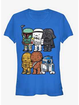 Star Wars Cartoon Characters Girls T-Shirt, , hi-res