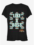Nintendo Legend of Zelda Ganon Boss Girls T-Shirt, BLACK, hi-res