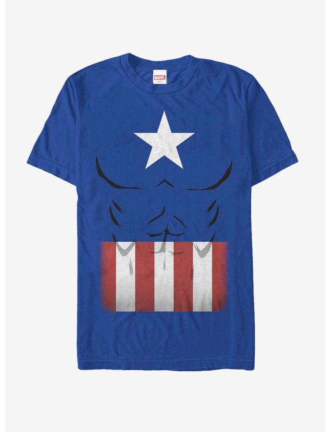 Marvel Halloween Captain America Costume T-Shirt, ROYAL, hi-res
