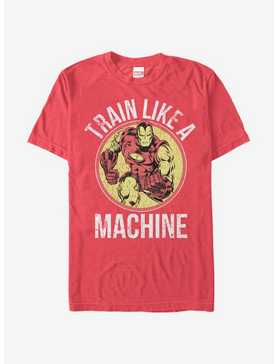 Marvel Iron Man Train Like a Machine T-Shirt, , hi-res