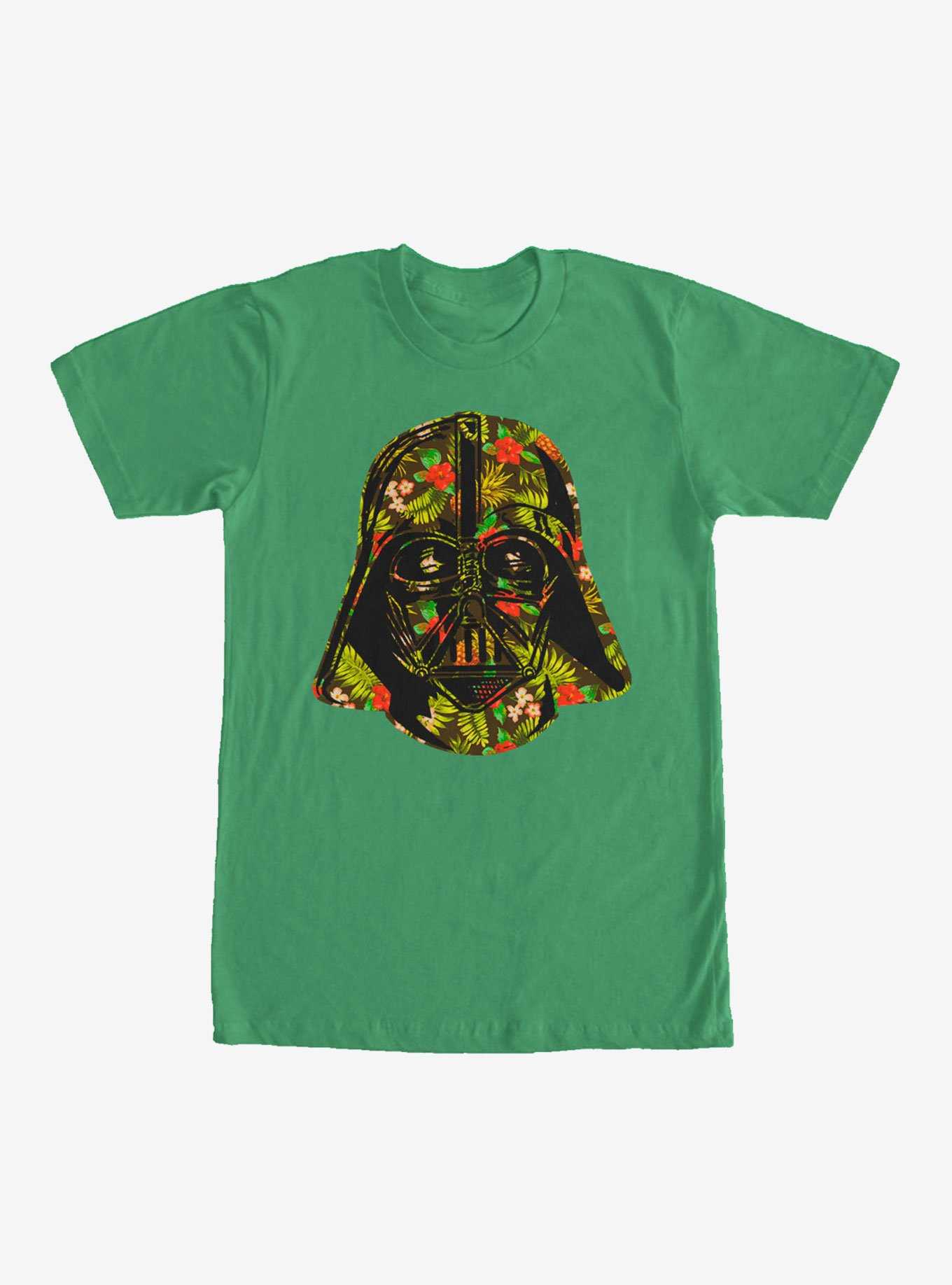 Star Wars Hawaiian Print Darth Vader Helmet T-Shirt, , hi-res