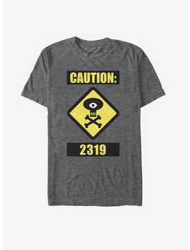 Monsters Inc. Caution 2319 T-Shirt, , hi-res