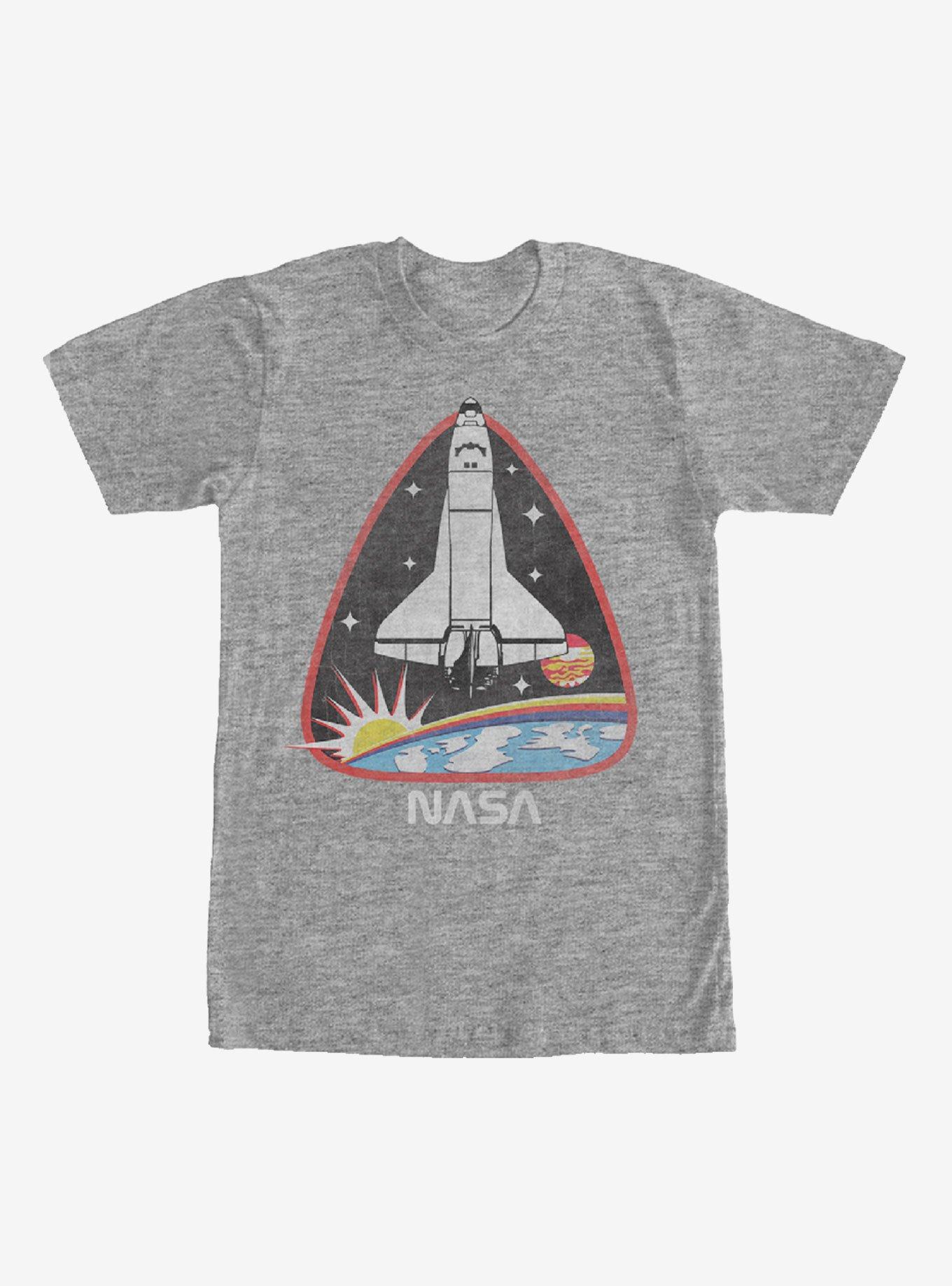 NASA Rocket Launch T-Shirt, ATH HTR, hi-res