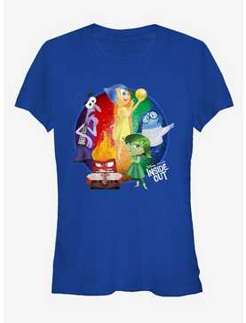 Disney Pixar Inside Out Riley's Emotions Circle Girls T-Shirt, , hi-res