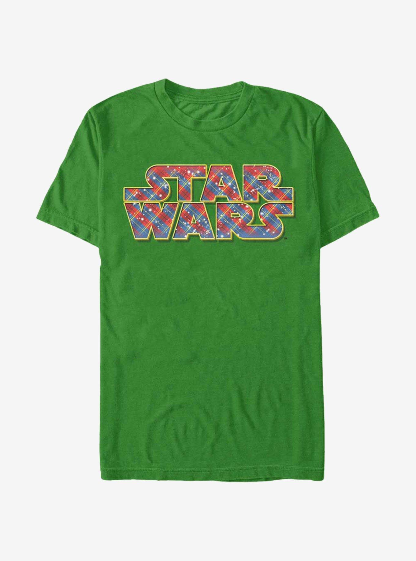 Star Wars Christmas Logo T-Shirt, KELLY, hi-res