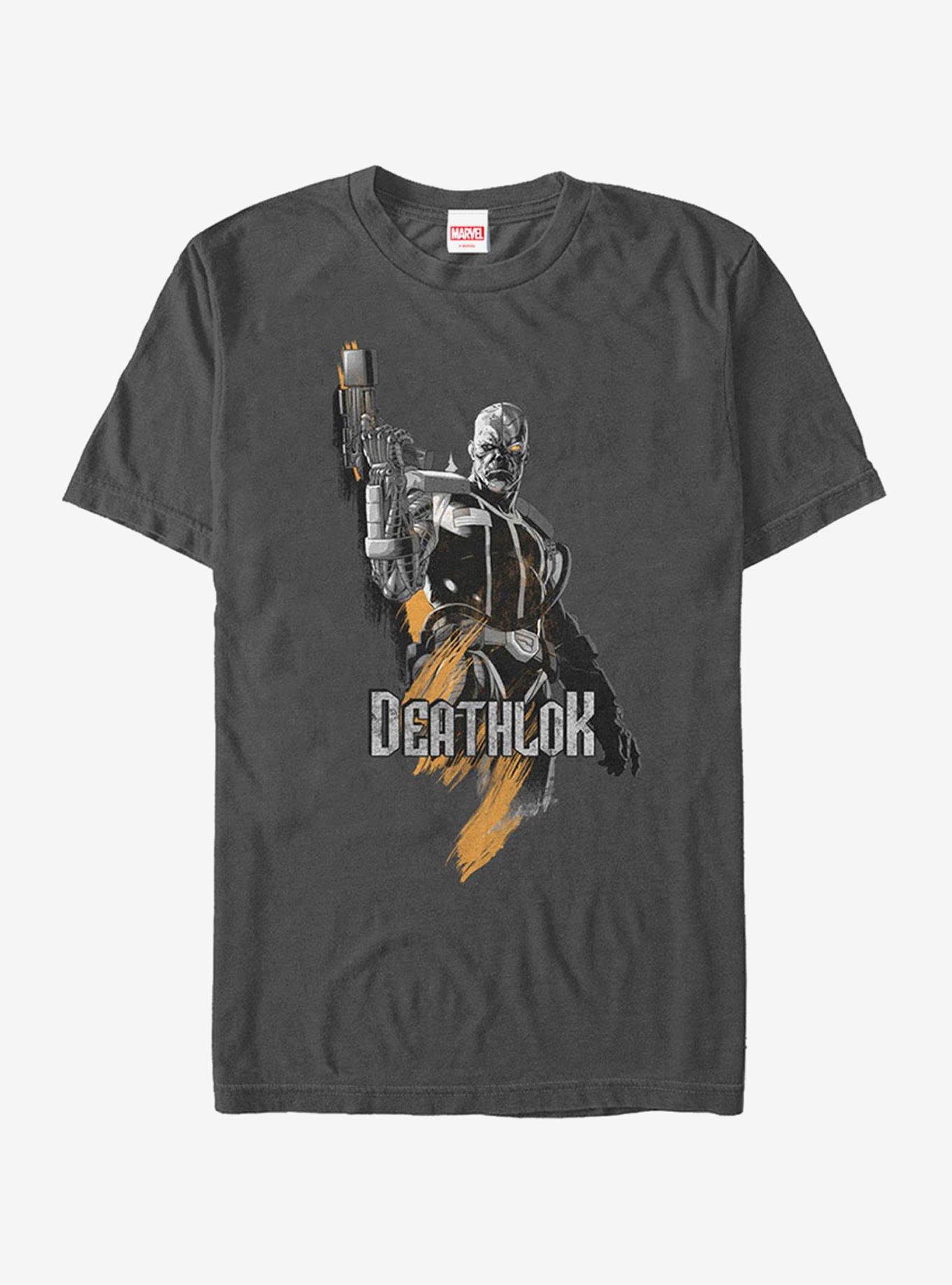 Marvel X-Men Deathlok T-Shirt, CHARCOAL, hi-res