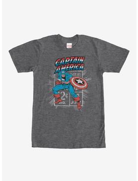 Marvel Captain America Comic Book Cent T-Shirt, , hi-res