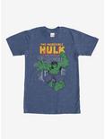 Marvel Hulk Comic Book Cent T-Shirt, NAVY HTR, hi-res
