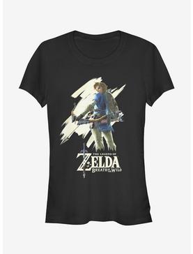 Nintendo Legend of Zelda Breath of the Wild Streak Girls T-Shirt, , hi-res