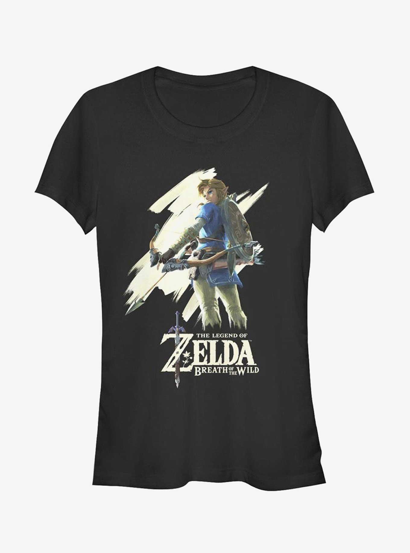 Nintendo Legend of Zelda Breath of the Wild Streak Girls T-Shirt, , hi-res