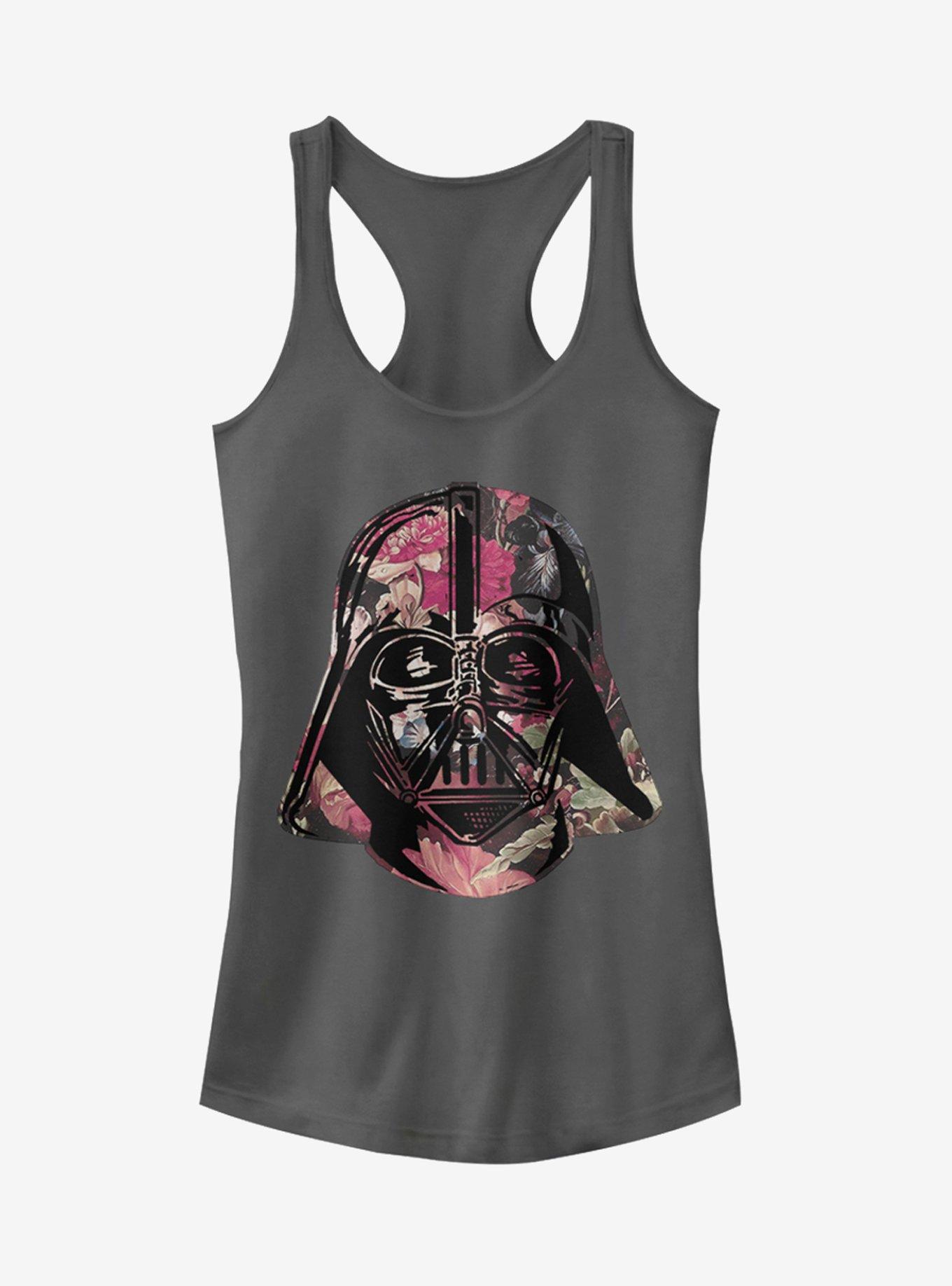 Star Wars Floral Print Vader Girls T-Shirt | Hot Topic