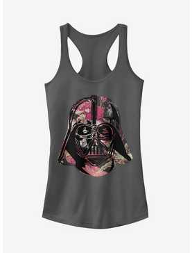 Star Wars Floral Print Vader Girls T-Shirt, , hi-res