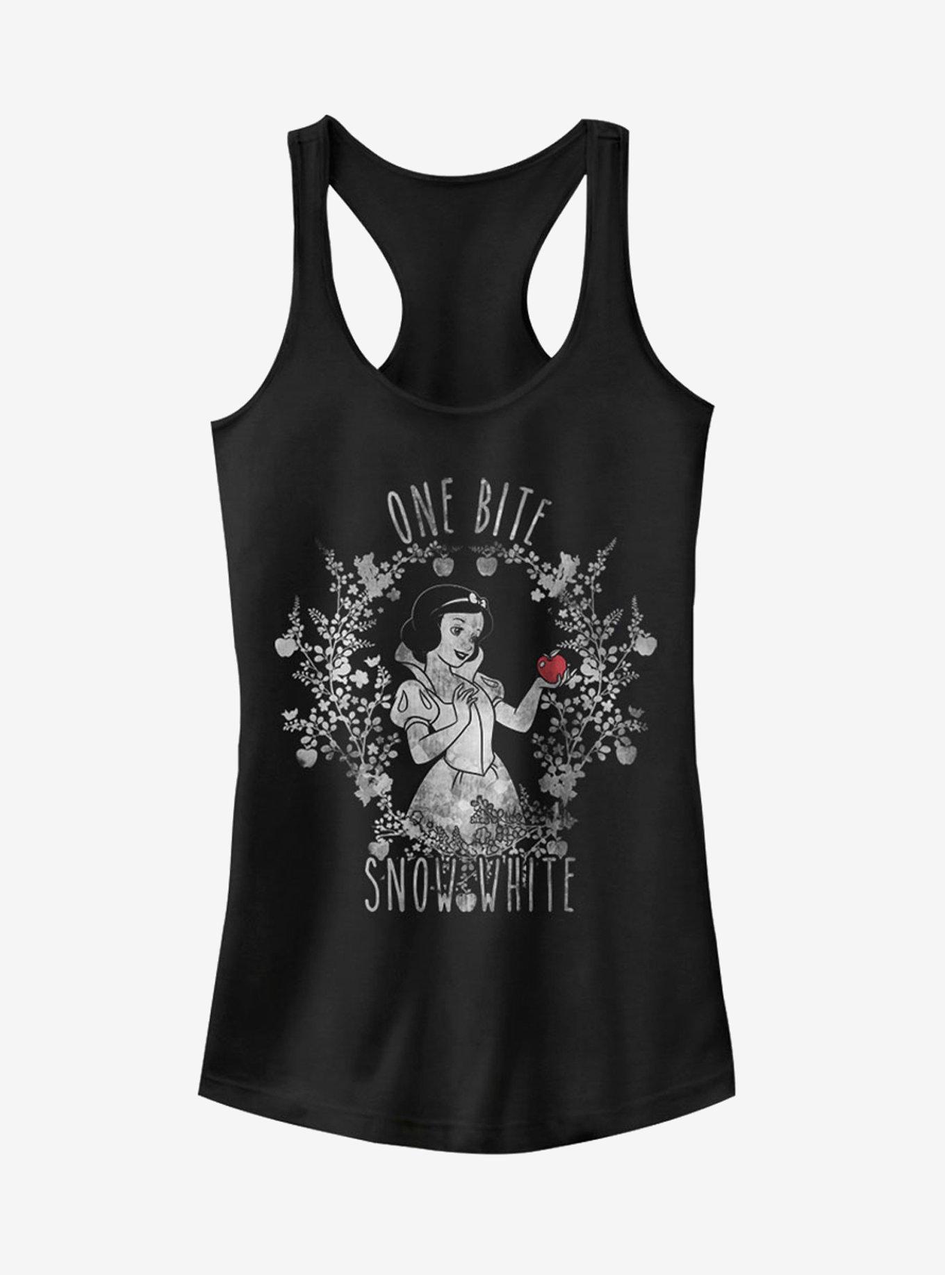 Disney Snow White And The Seven Dwarfs One Bite Girls Tank Top, BLACK, hi-res