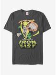 Marvel Iron Fist Punch T-Shirt, CHARCOAL, hi-res