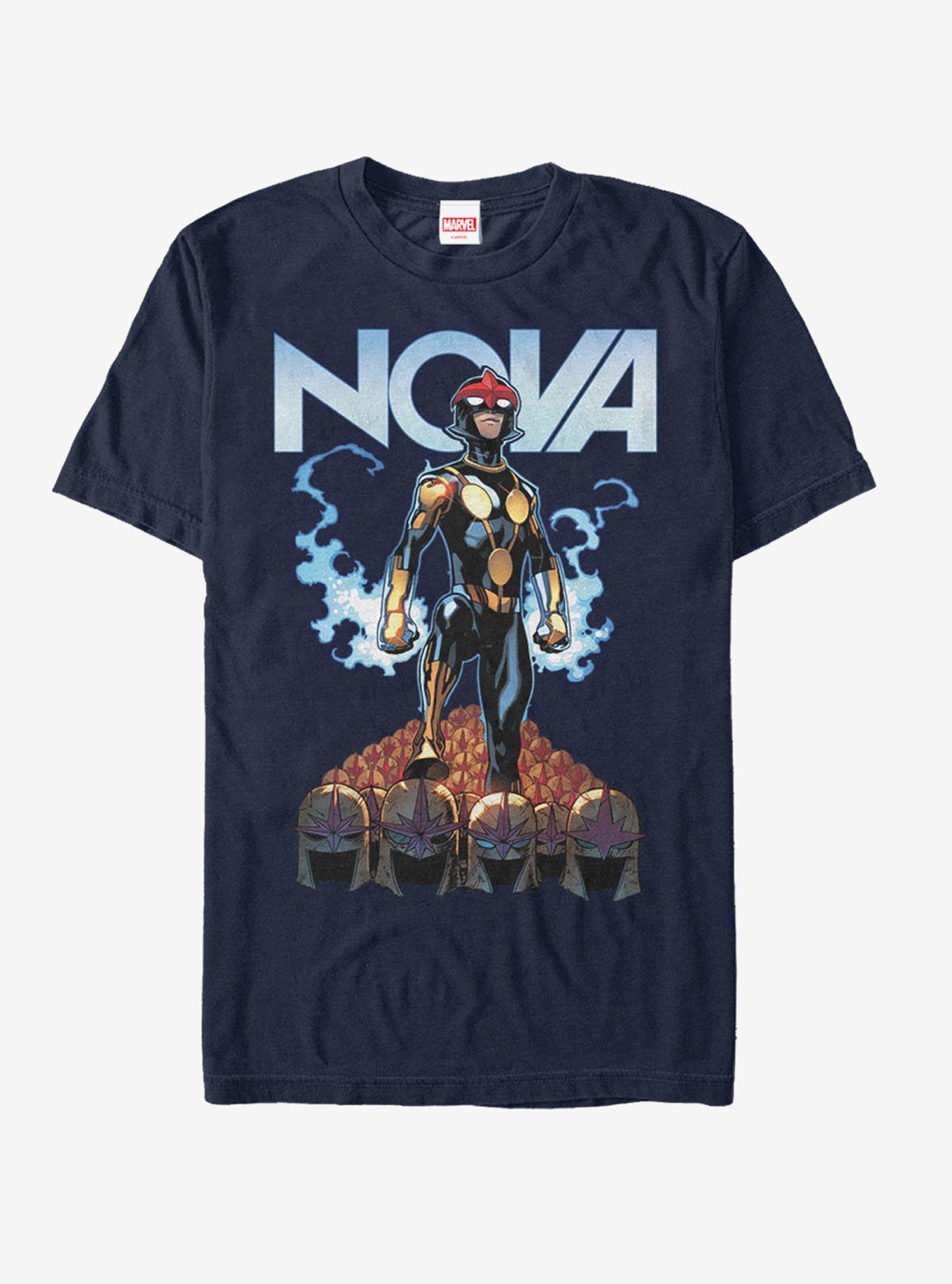 Marvel Nova Helmet T-Shirt, NAVY, hi-res