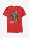Star Wars Rebel Warriors Pao Bistan K-2SO T-Shirt, RED, hi-res