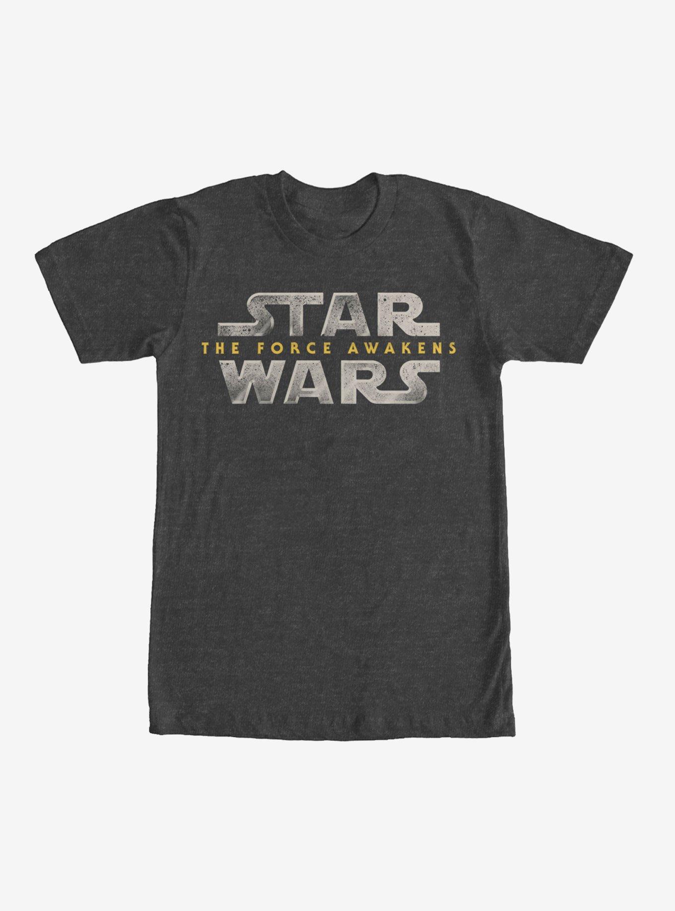 Star Wars Episode VII Metal Logo T-Shirt, , hi-res