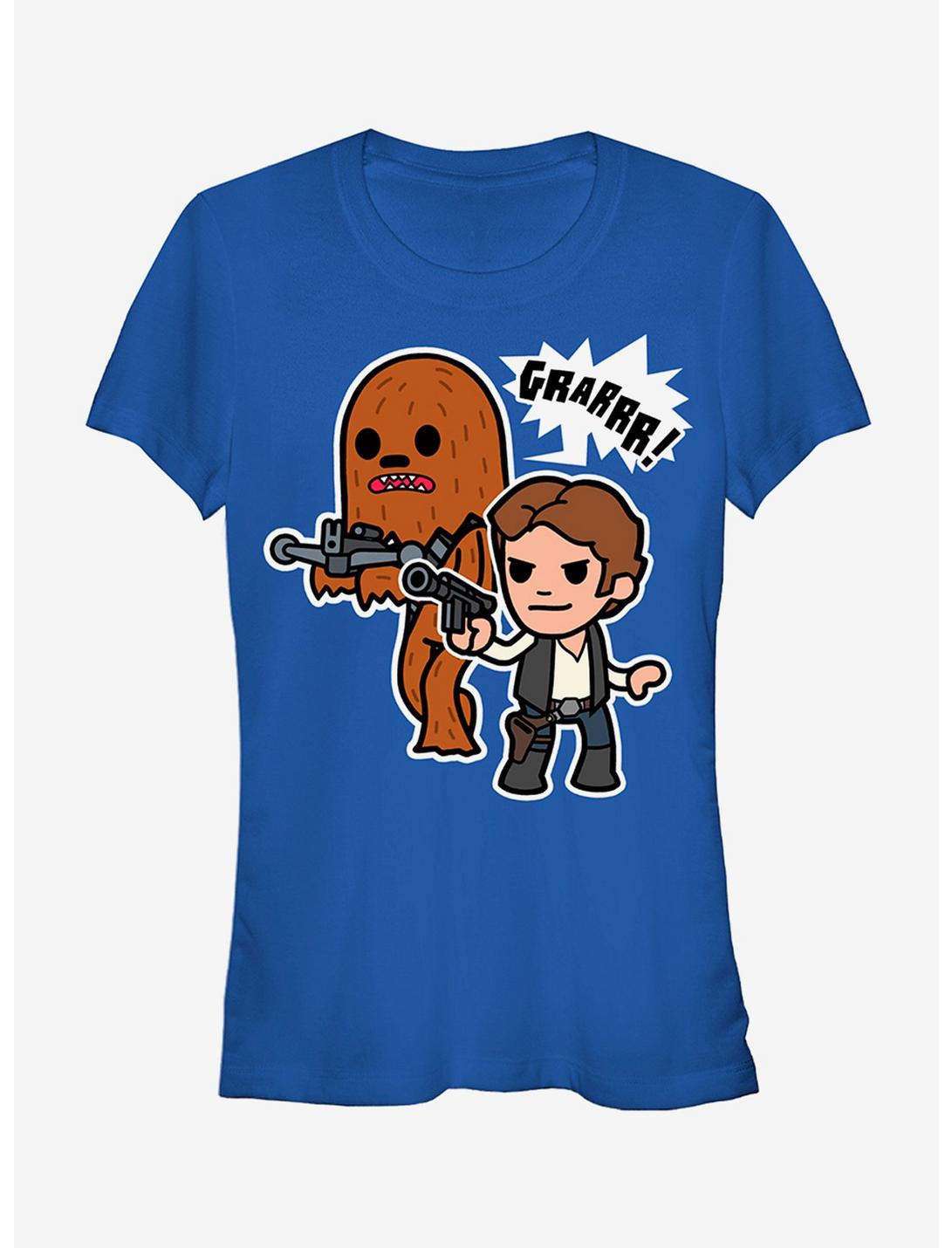 Star Wars Han Solo and Chewbacca Girls T-Shirt, , hi-res