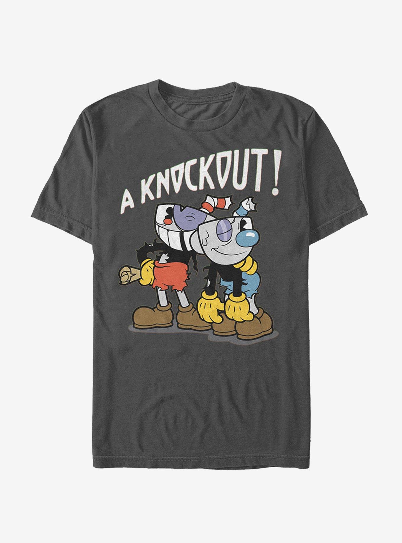 Cuphead Knockout Pose T-Shirt, , hi-res