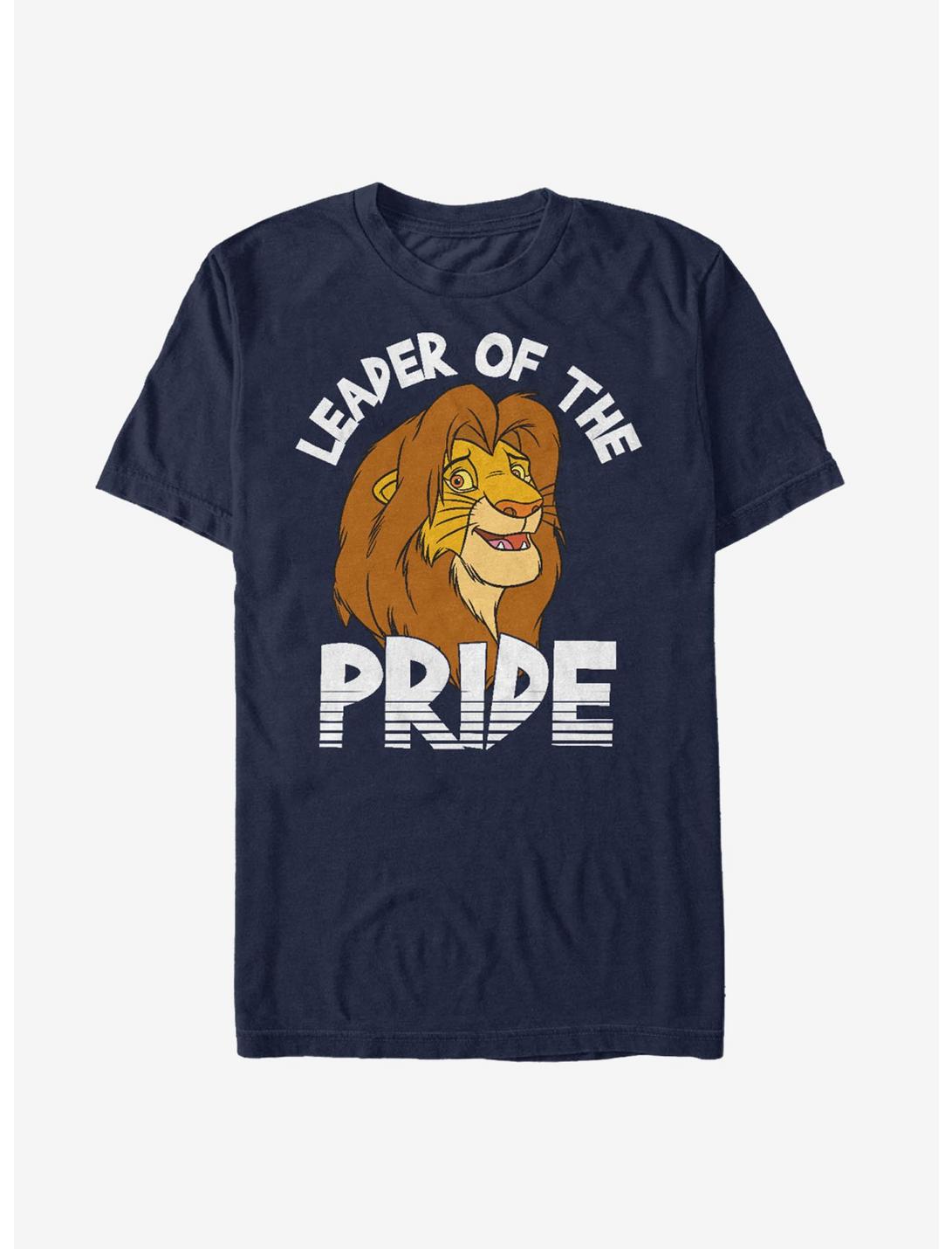 Lion King Simba Leader of the Pride T-Shirt, NAVY, hi-res