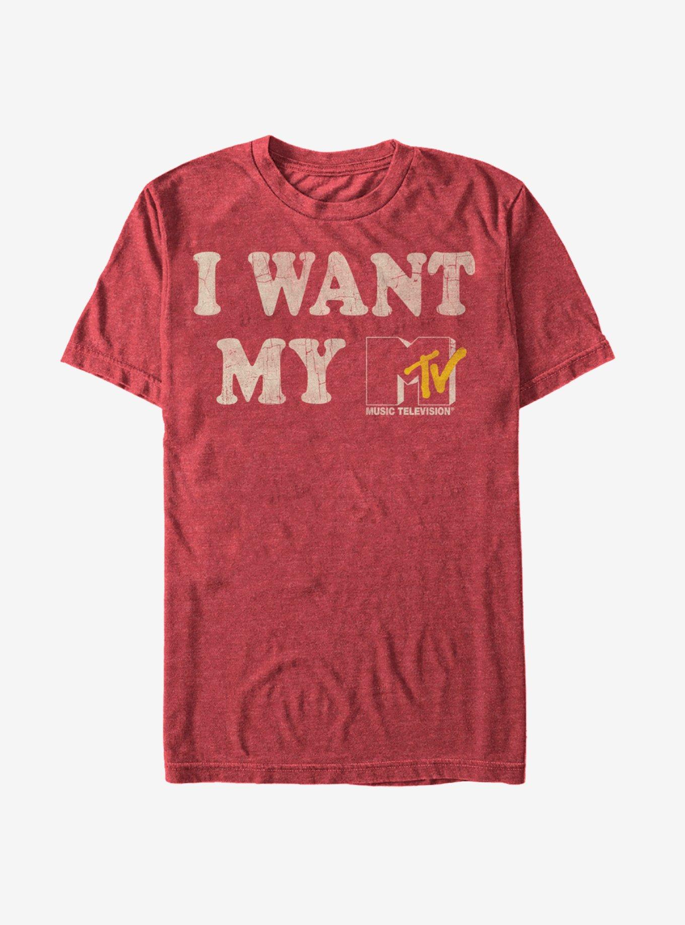 MTV I Want My T-Shirt, RED HTR, hi-res