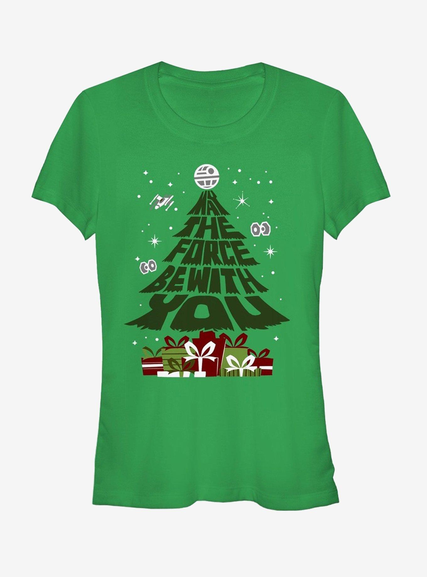 Star Wars Christmas Gifts Be With You Girls T-Shirt, KELLY, hi-res