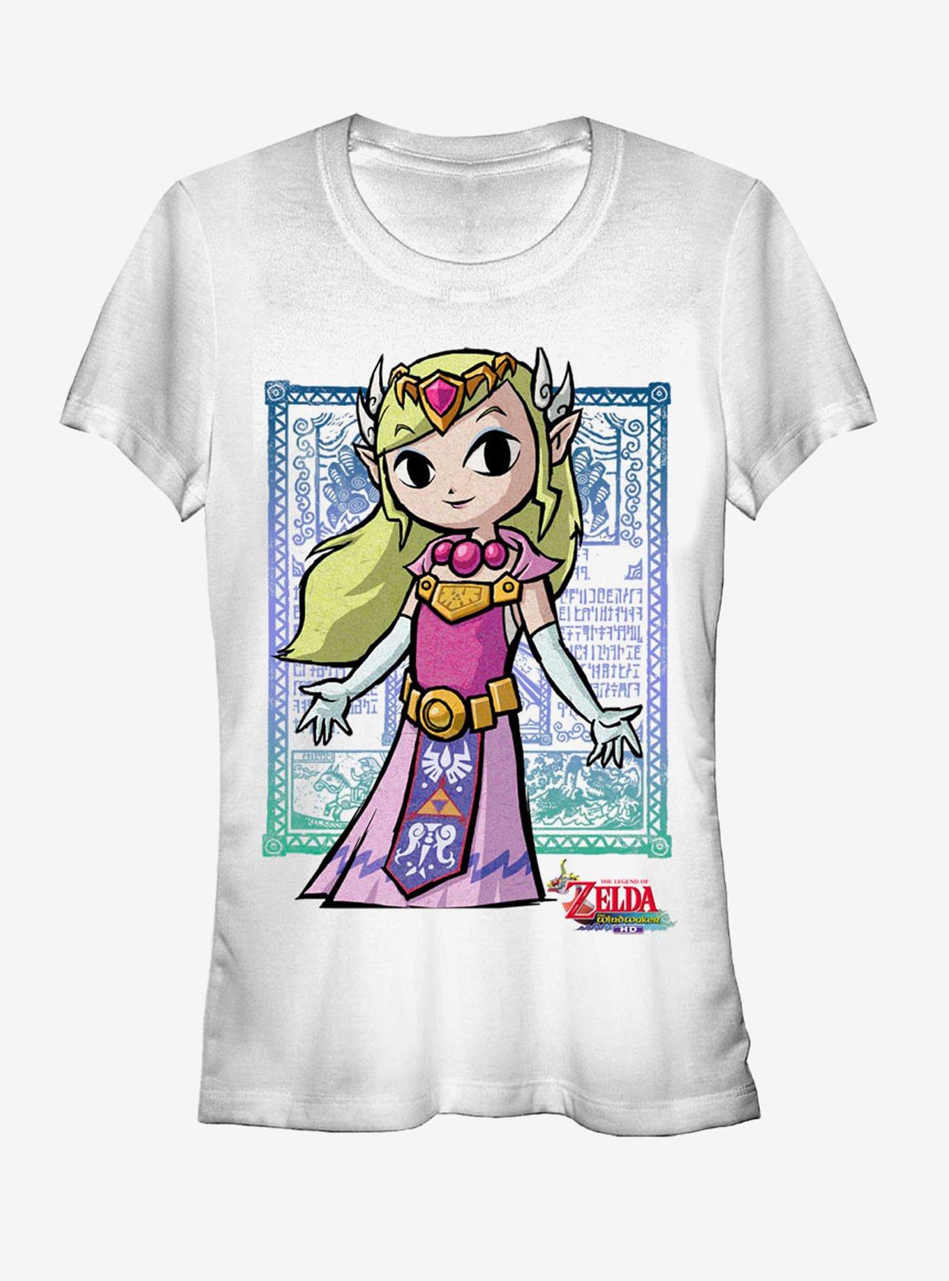 Vaak gesproken verstoring Psychologisch Nintendo Legend of Zelda Princess Girls T-Shirt - WHITE | Hot Topic