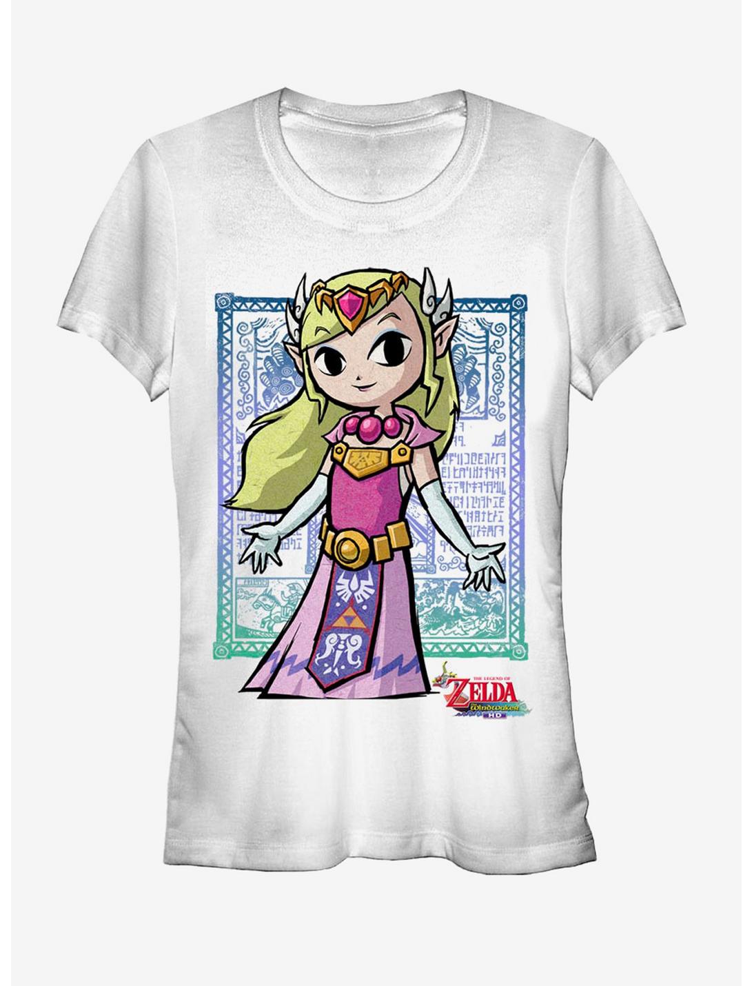 Nintendo Legend of Zelda Princess Girls T-Shirt, WHITE, hi-res