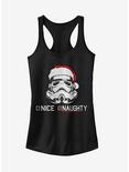 Star Wars Christmas Stormtrooper Naughty List Girls T-Shirt, BLACK, hi-res