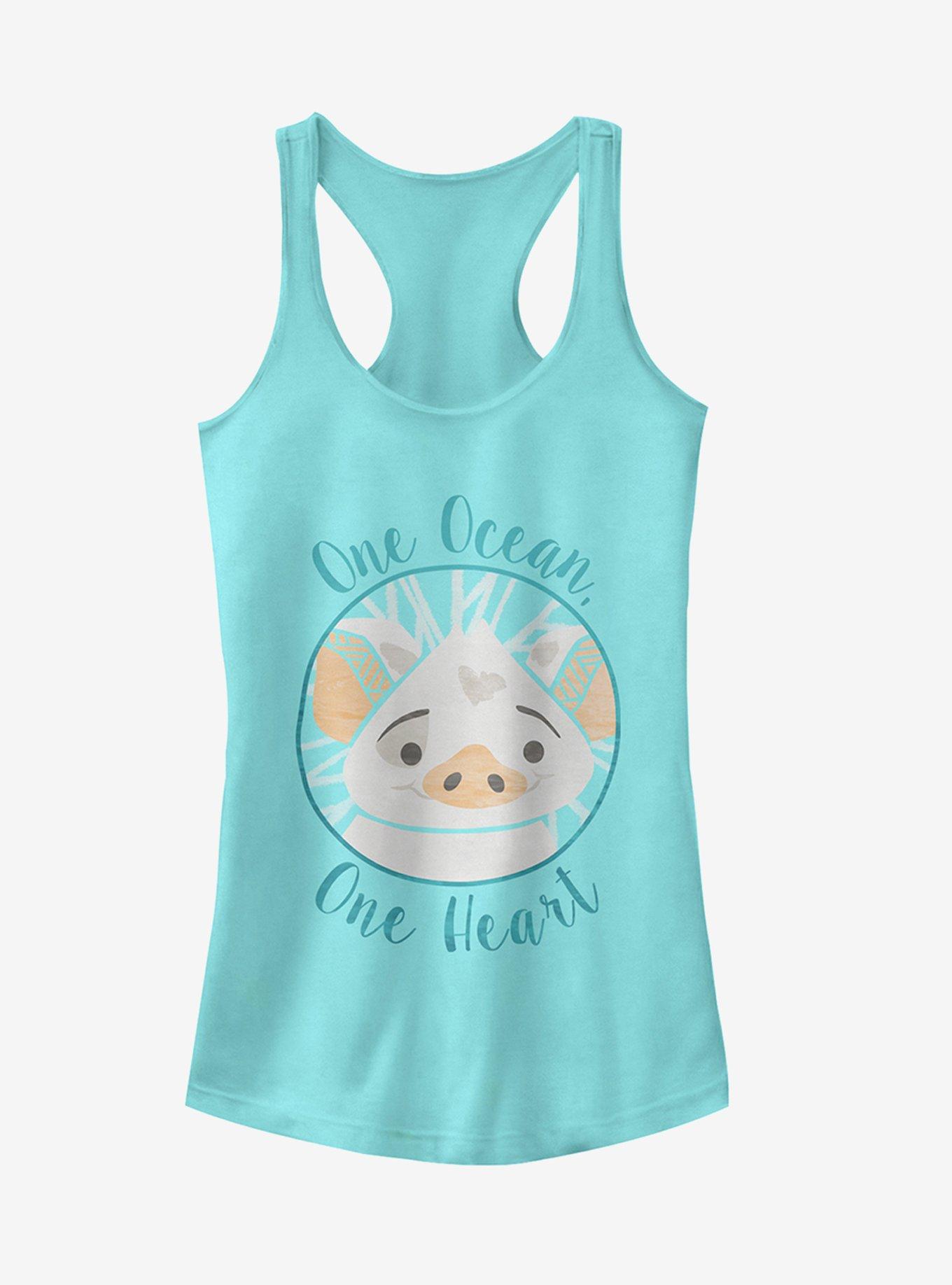 Moana Pua One Ocean One Heart Girls Tank, CANCUN, hi-res