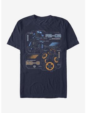 Star Wars Droid Schematics T-Shirt, , hi-res