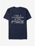 Star Wars I Feel a Disturbance in the Force T-Shirt, NAVY, hi-res