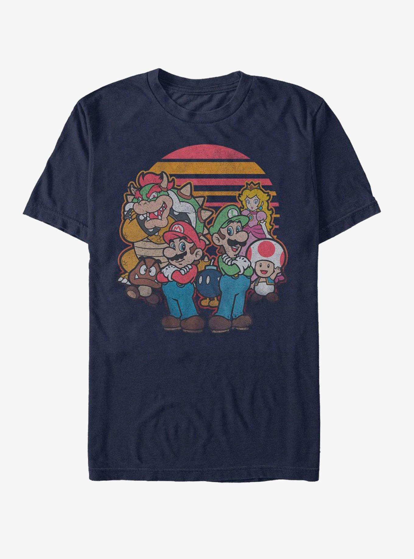 Nintendo Super Mario Retro Friends T-Shirt