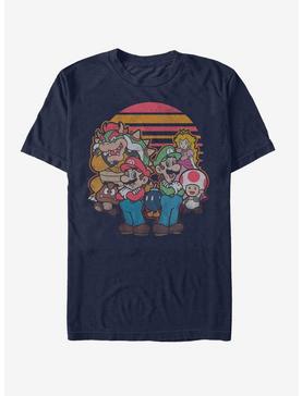 Nintendo Super Mario Retro Friends T-Shirt, , hi-res