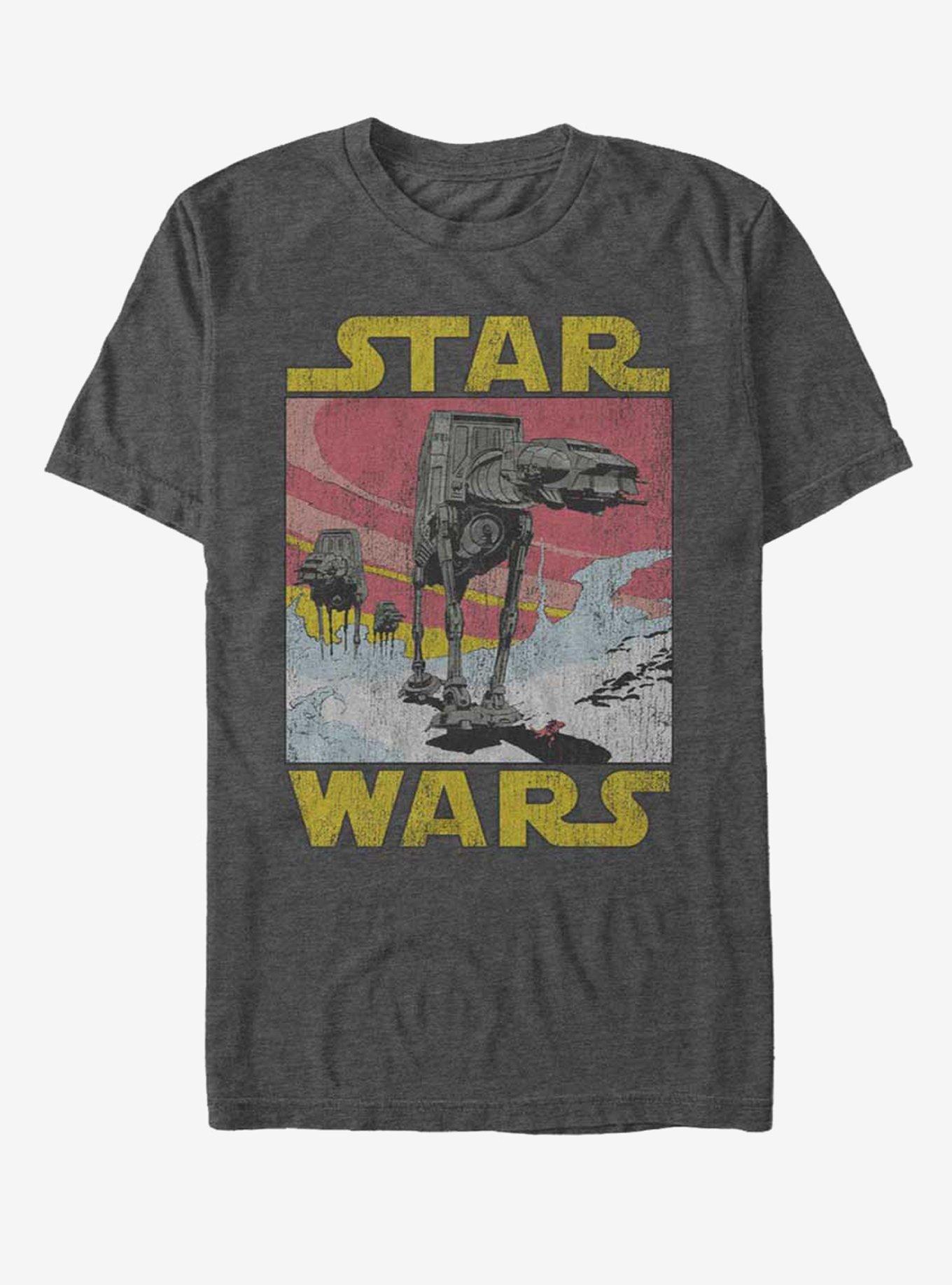 Star Wars AT-AT Scene T-Shirt, CHAR HTR, hi-res