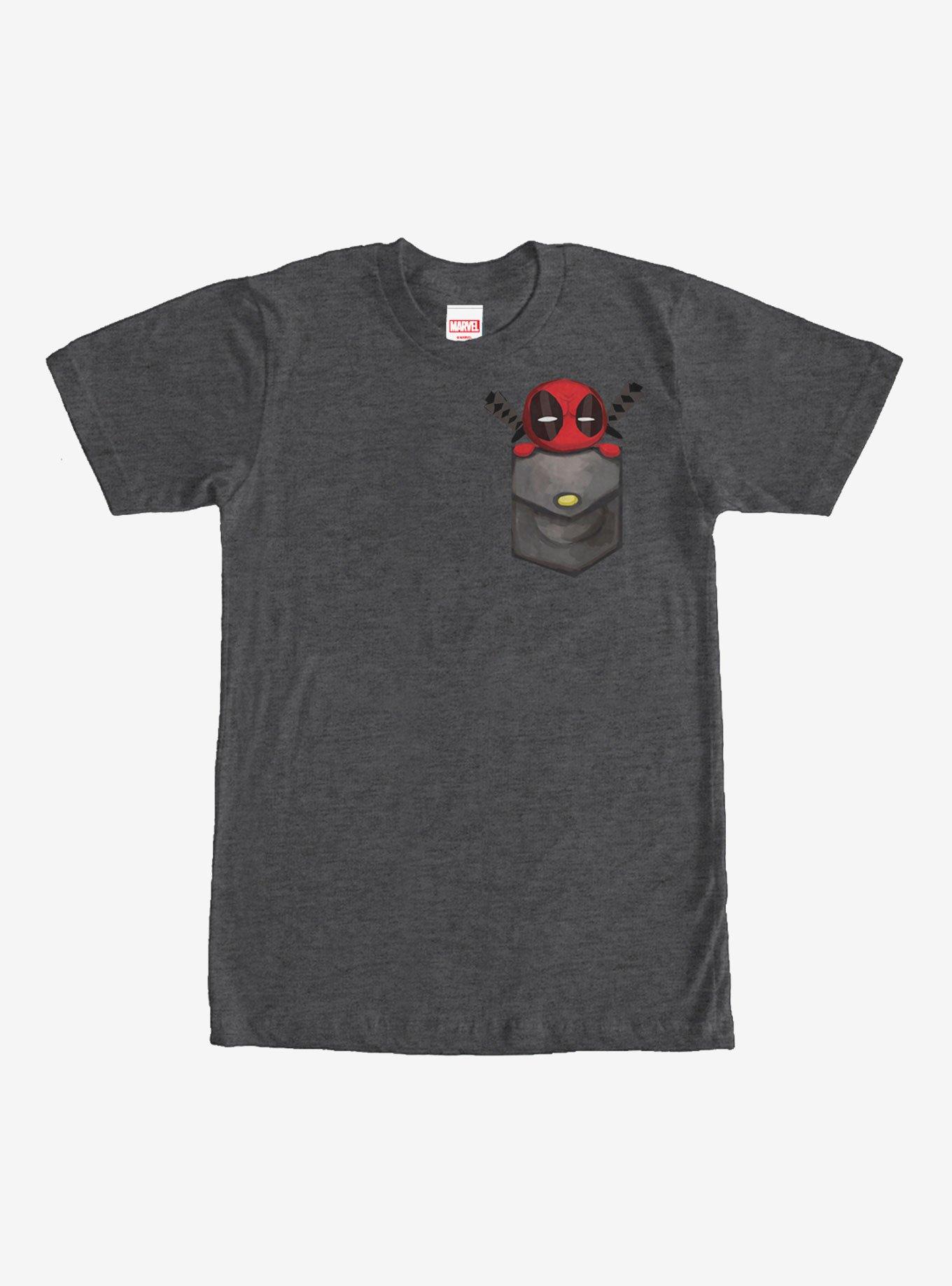 Marvel Deadpool Faux Pocket T-Shirt, , hi-res