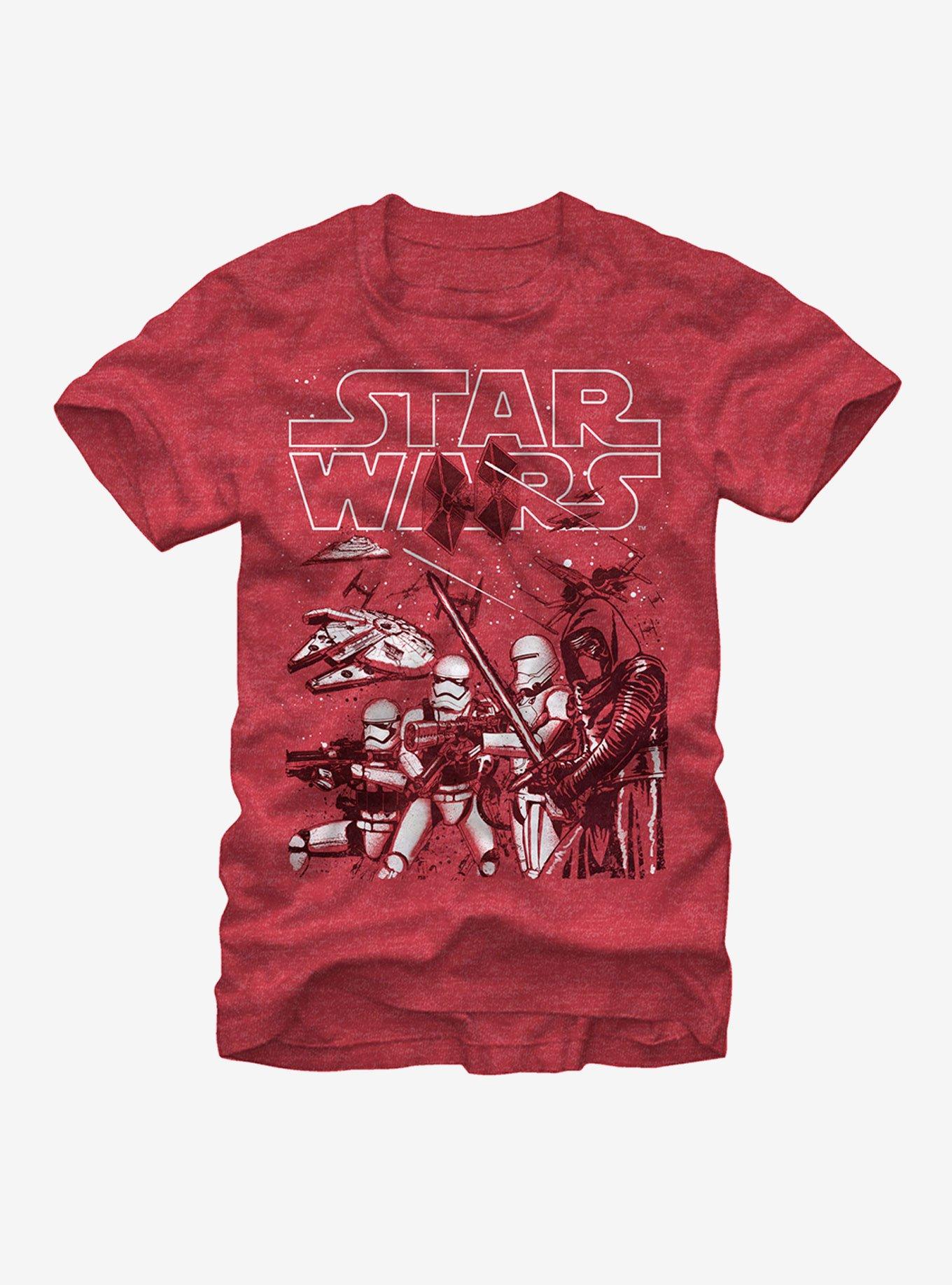 Star Wars Kylo Ren Into the Fray T-Shirt, , hi-res