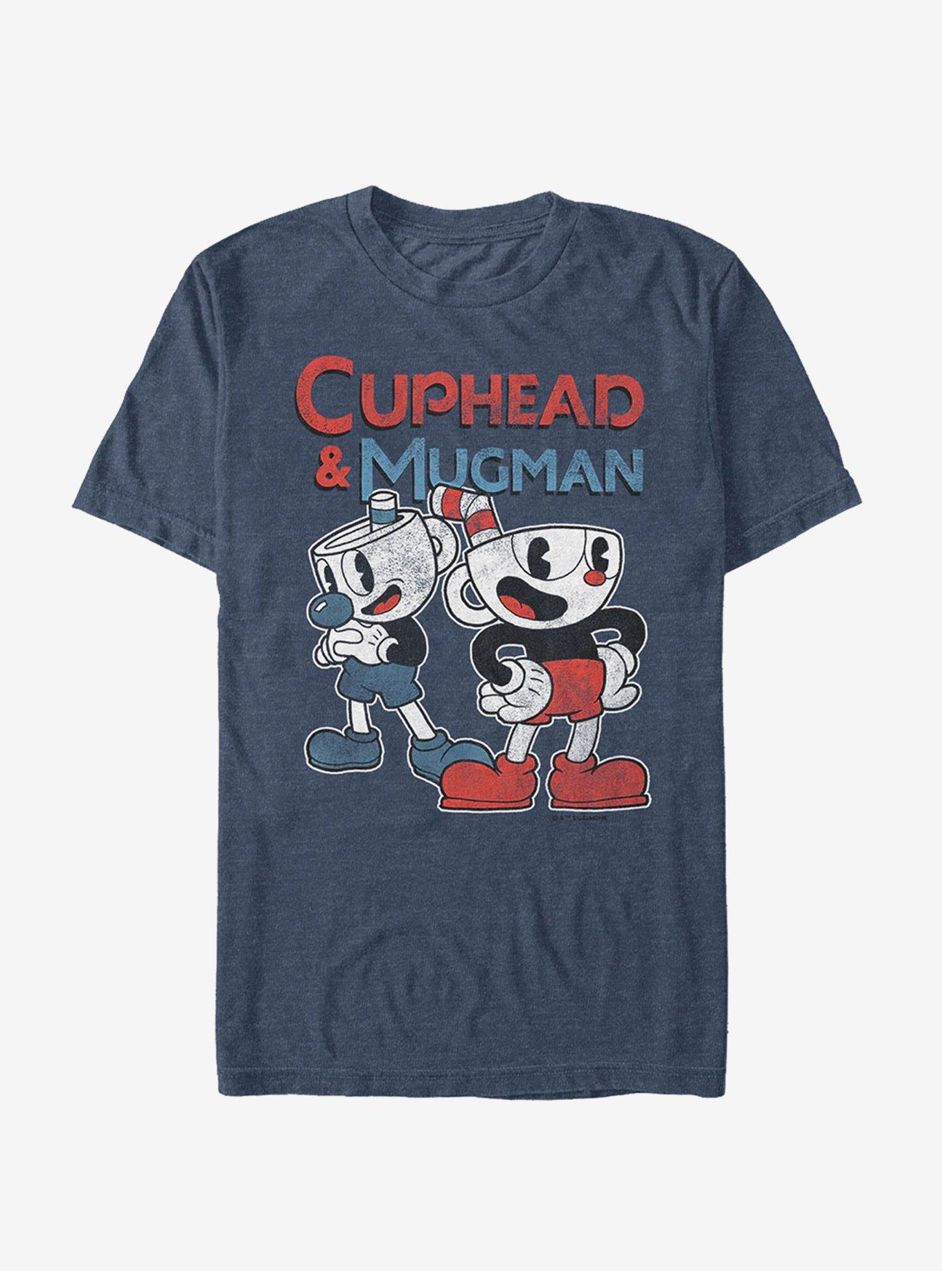 Cuphead Retro Brothers T-Shirt, , hi-res