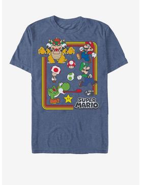 Nintendo Super Mario Rainbow Frame T-Shirt, , hi-res