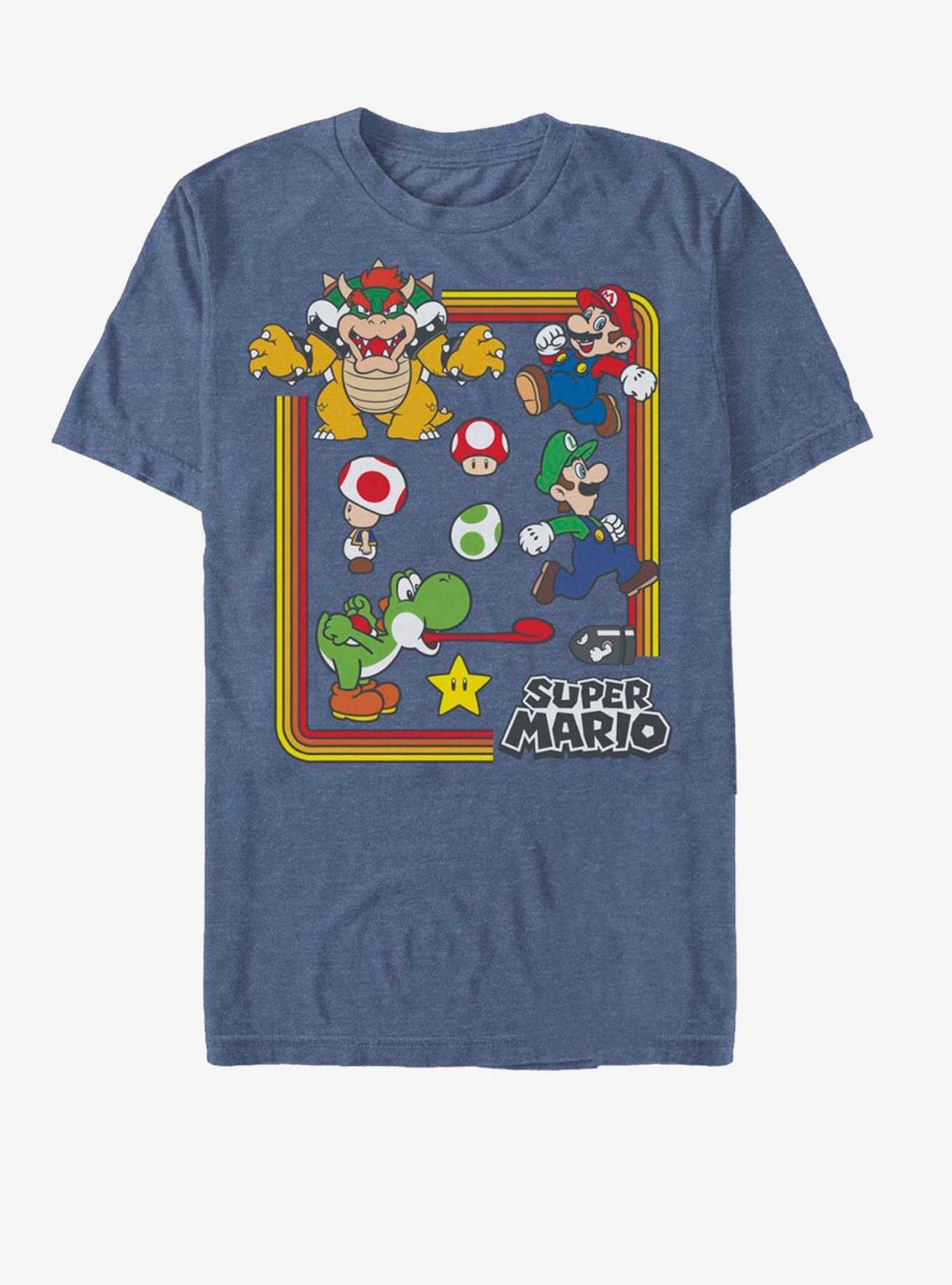 Nintendo Super Mario Rainbow Frame T-Shirt, , hi-res