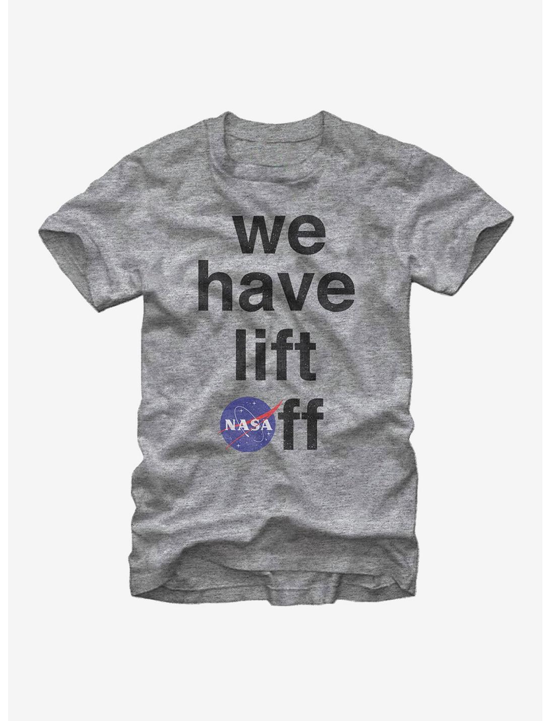 NASA We Have Liftoff T-Shirt, ATH HTR, hi-res