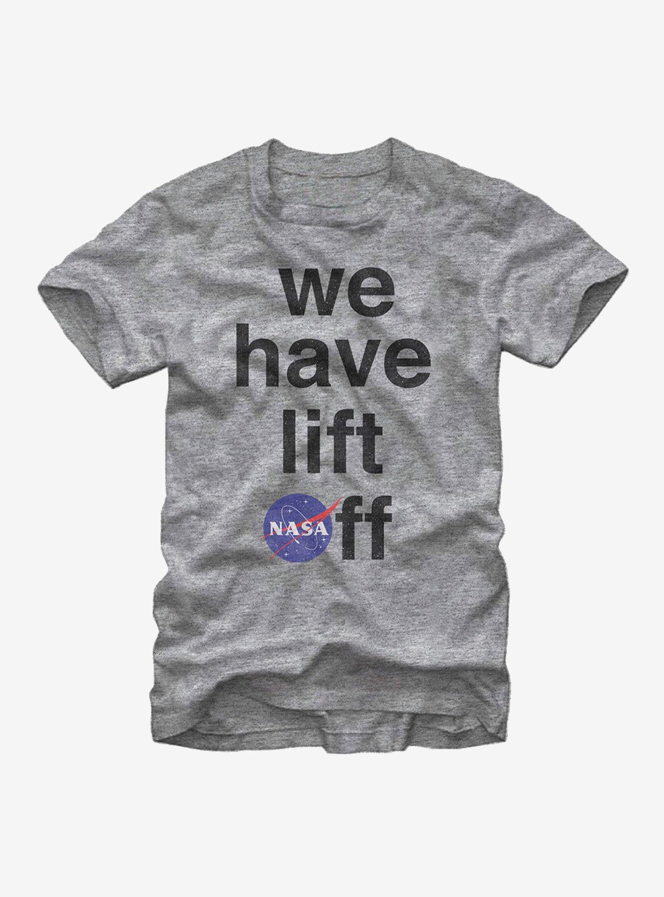 NASA We Have Liftoff T-Shirt, ATH HTR, hi-res