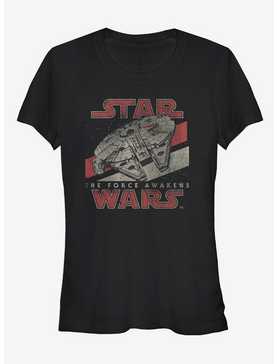 Star Wars Episode VII The Force Awakens Millennium Falcon Girls T-Shirt, , hi-res