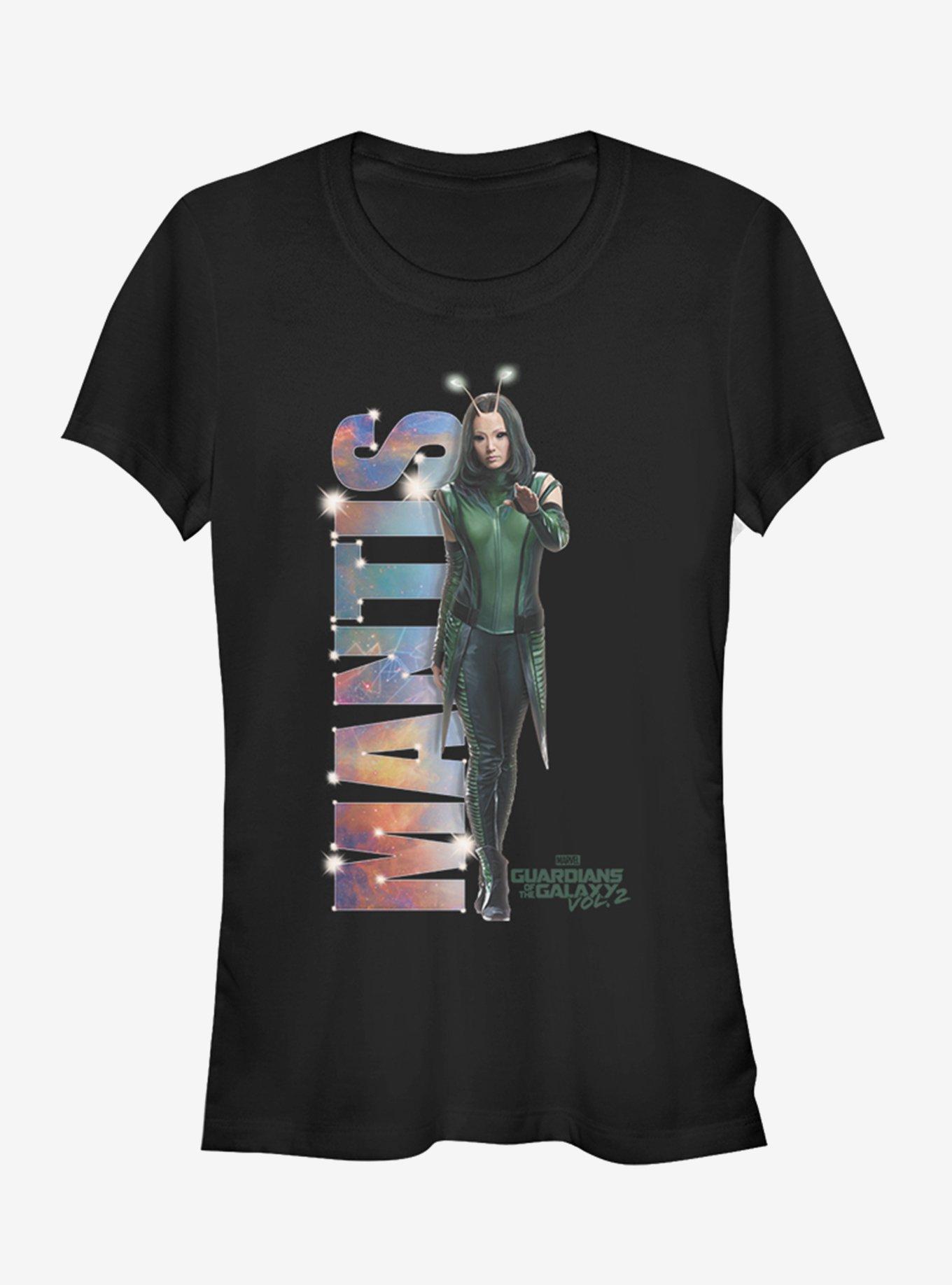 Marvel Guardians of the Galaxy Vol. 2 Mantis Lights Girls T-Shirt, CHARCOAL, hi-res