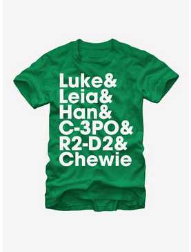 Star Wars Luke and Leia T-Shirt, , hi-res