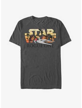 Star Wars Rebel U-Wing Battle Logo T-Shirt, , hi-res
