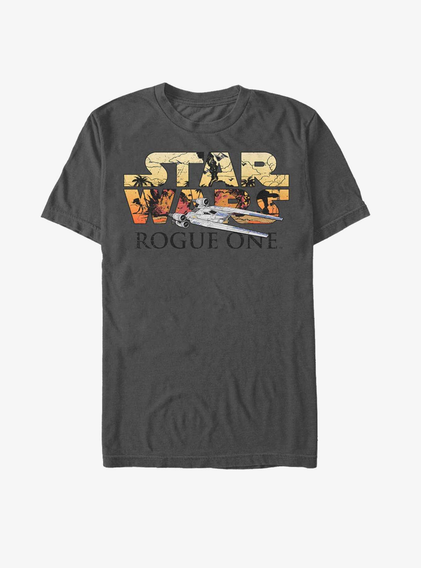 Star Wars Rebel U-Wing Battle Logo T-Shirt, , hi-res