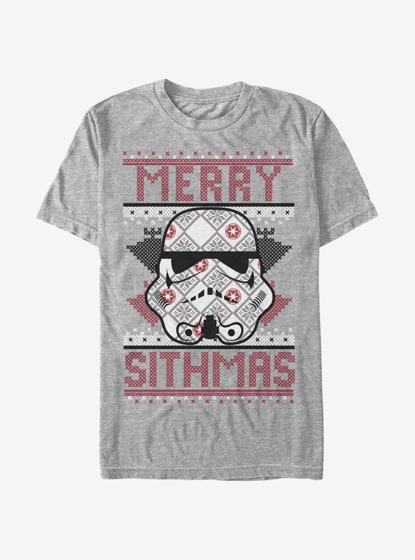 Star Wars Christmas Merry Sithmas T-Shirt, ATH HTR, hi-res
