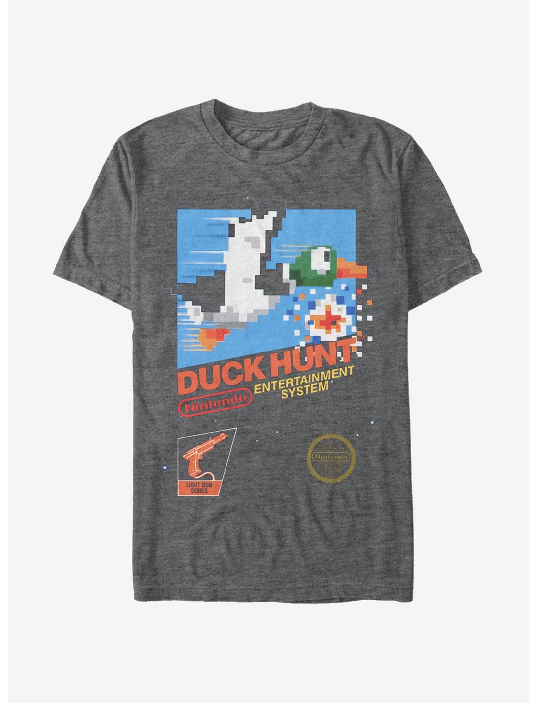 Nintendo NES Duck Hunt T-Shirt, CHAR HTR, hi-res